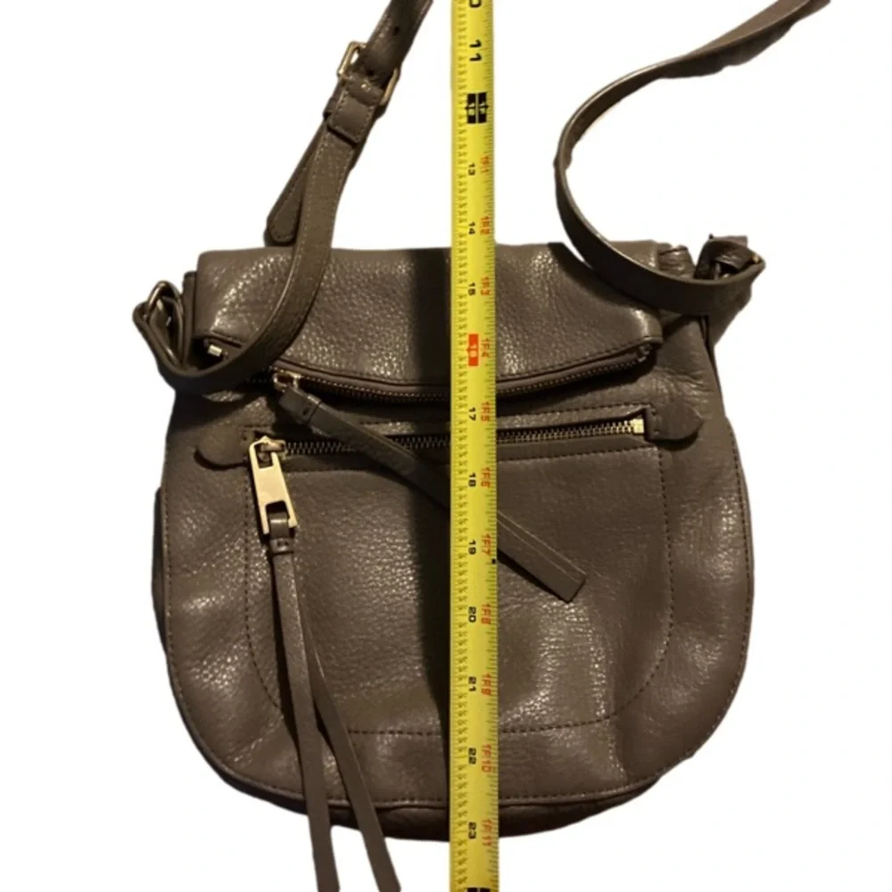 Grey, gently used Vince Camuto shoulder bag. - Picture 6 of 6